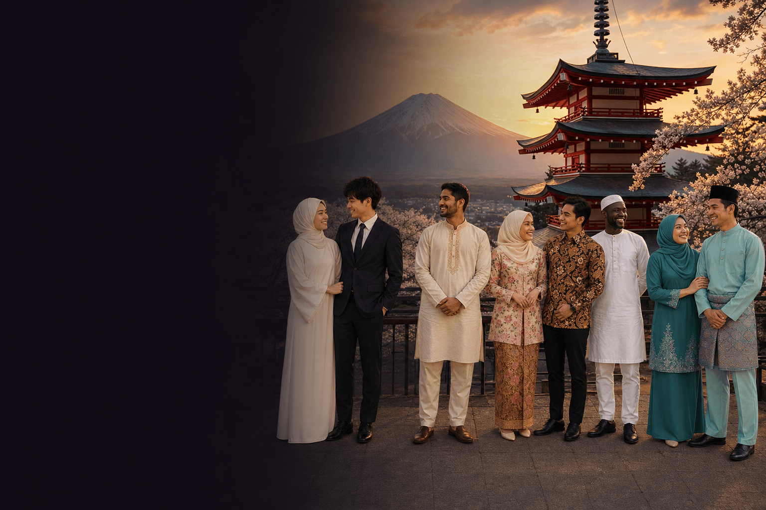 Diverse Muslim community in Japan
